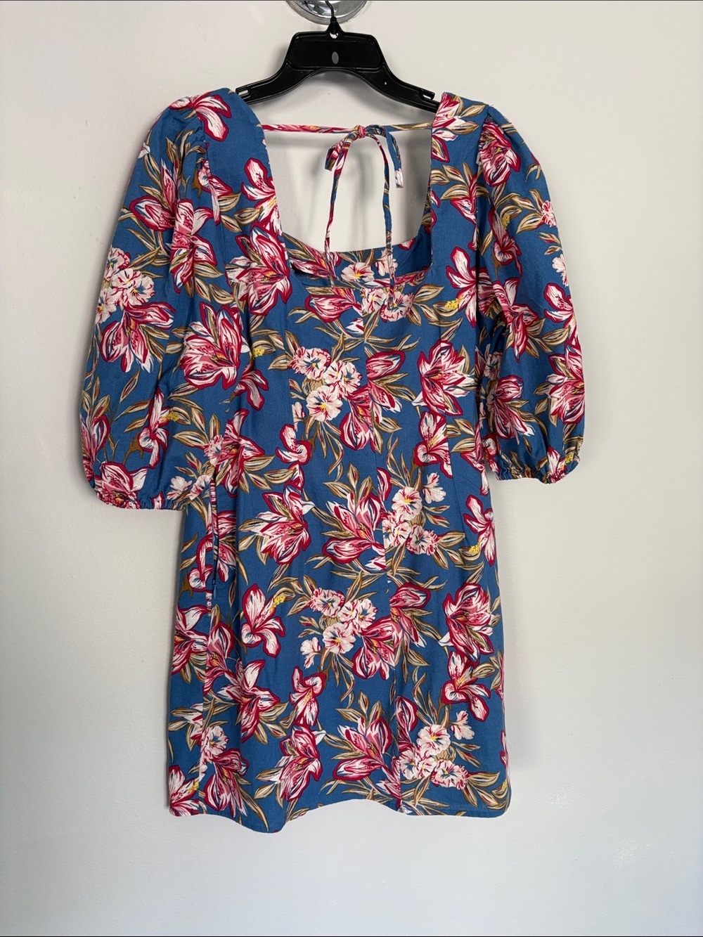 Linen Mini Dress - Picture 4 of 5
